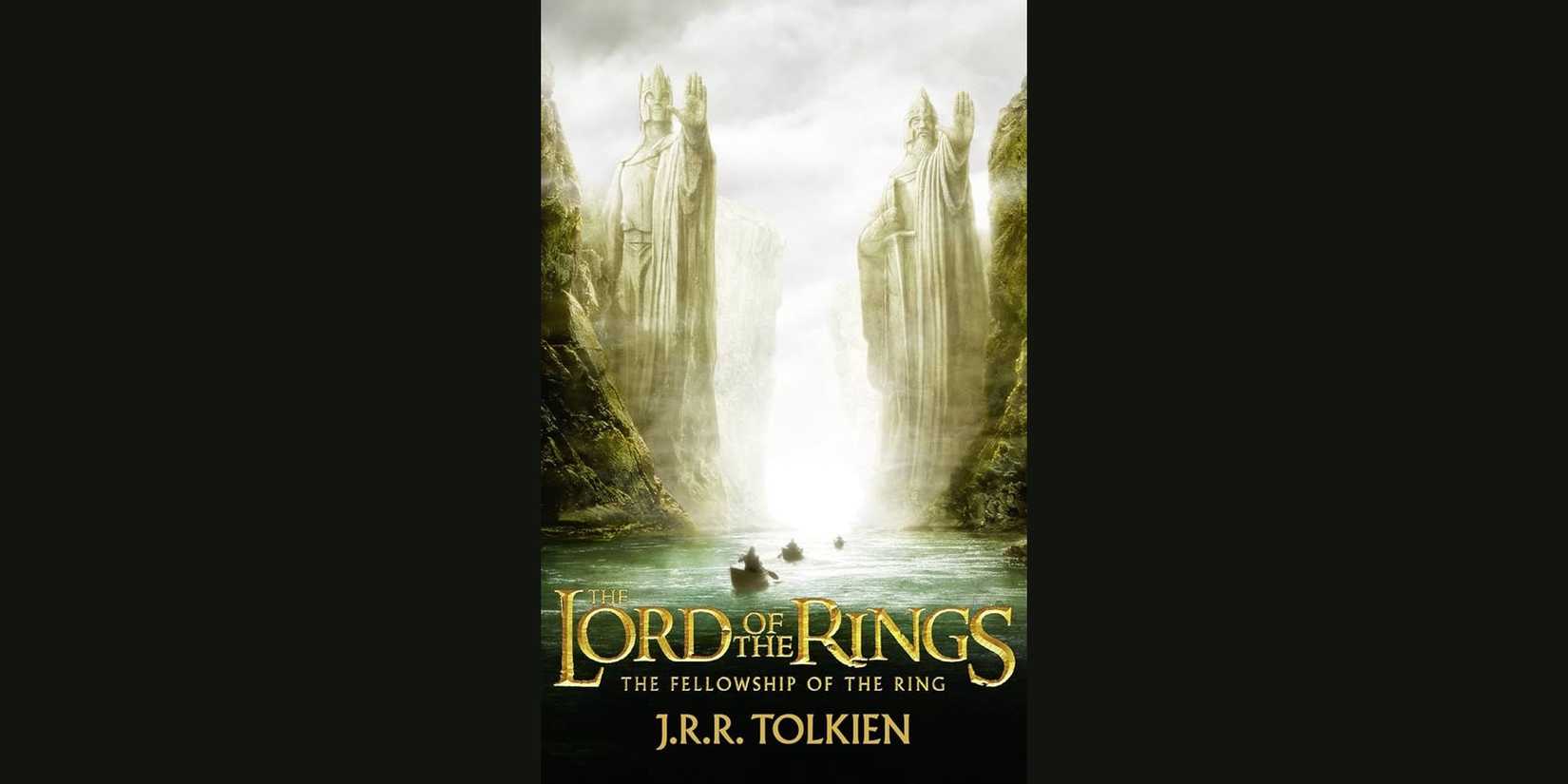 Argonath cover of 'Lord of the Rings Fellowship of the Ring' by JRR Tolkien
