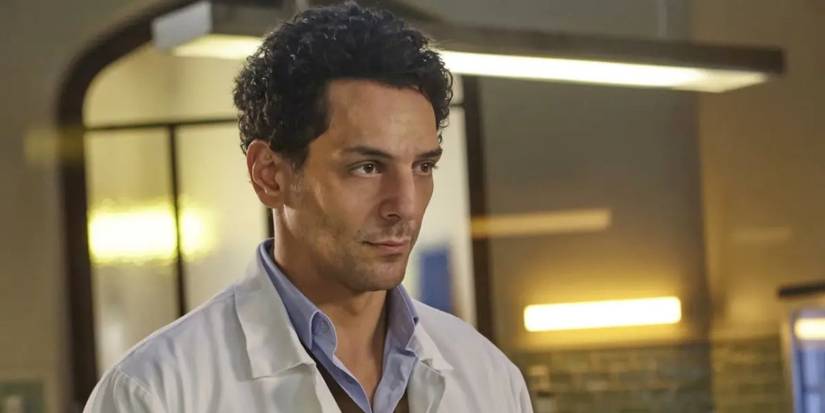 The star of 'Balhazar' in his lab coat. 