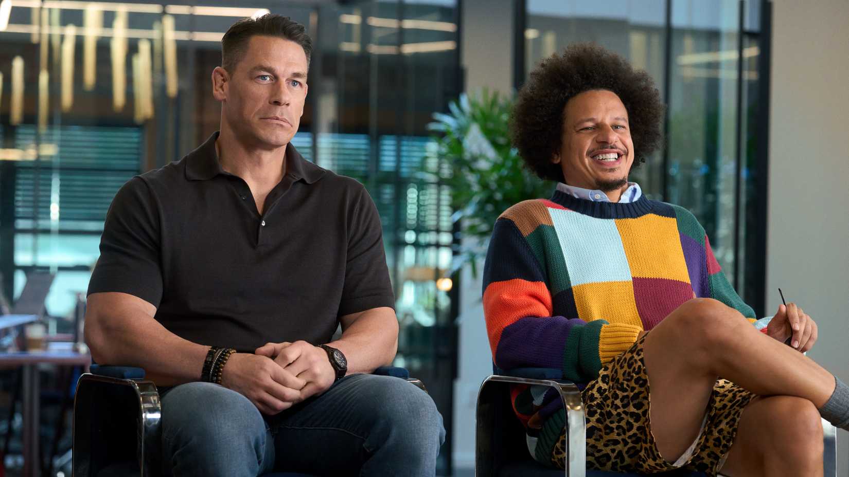 John Cena and Eric Andre in Little Brother