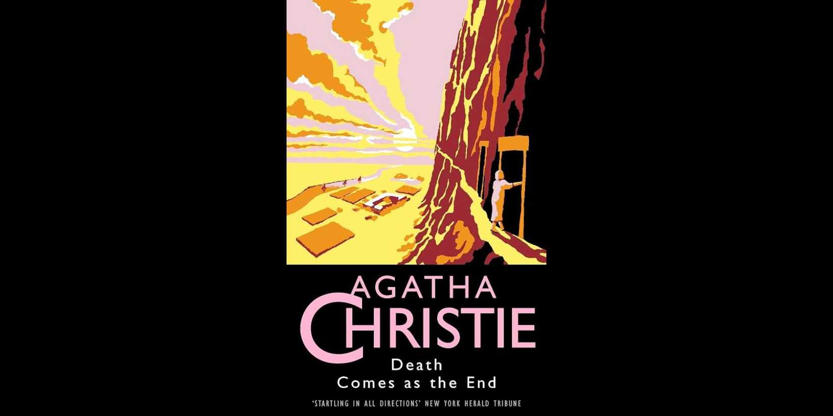 Book cover of Death Comes as the End by Agatha Christie.