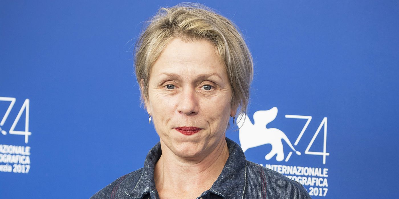 Frances McDormand on the red carpet