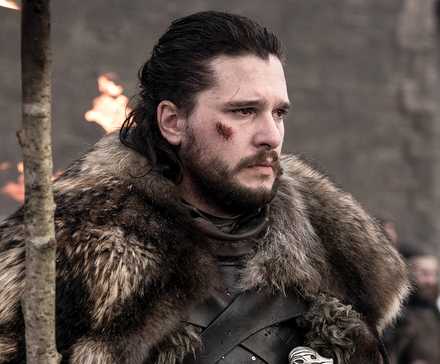 Kit Harrington in Game of Thrones
