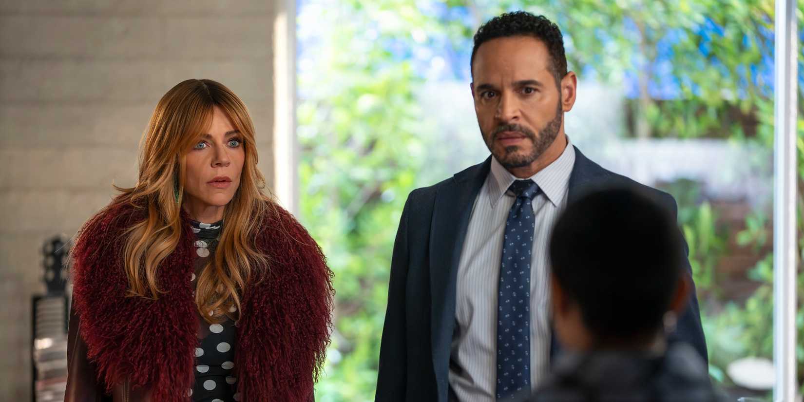 Morgan and Karadec working a case together in High Potential Season 2 Episode 11