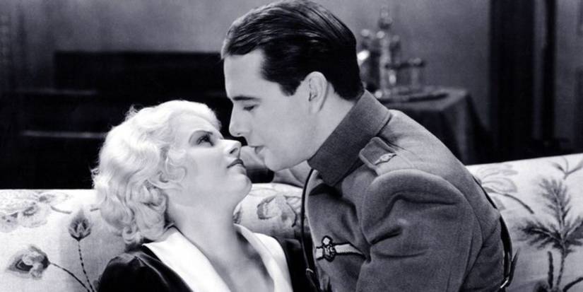 Helen (Jean Harlow) and Monte Rutledge (Ben Lyon) in 'Hell's Angels'
