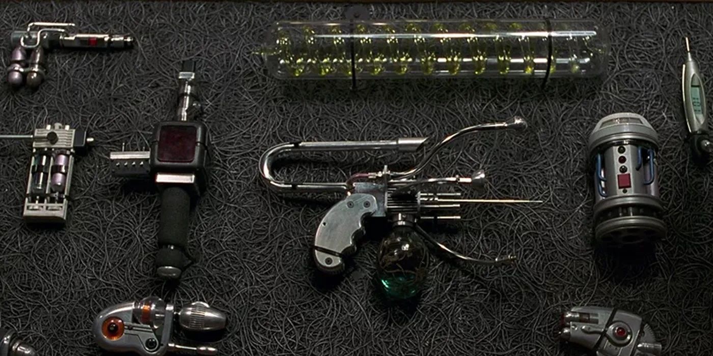 Jack Jeebs' weapons stash in 'Men in Black.'