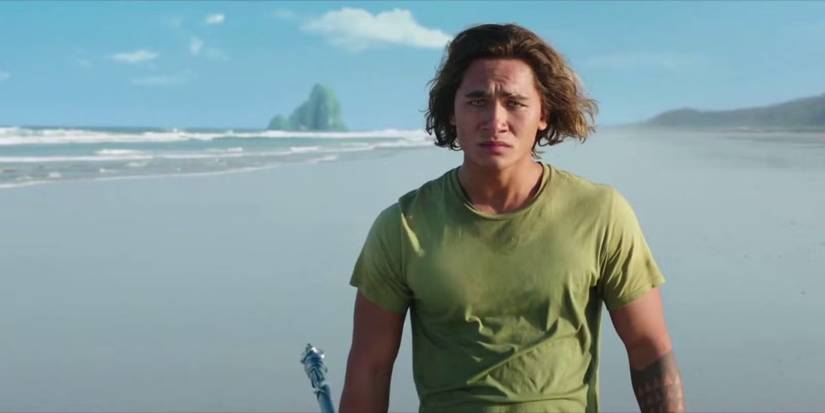 Kekoa Kekumano as young Aquaman in 'Aquaman'