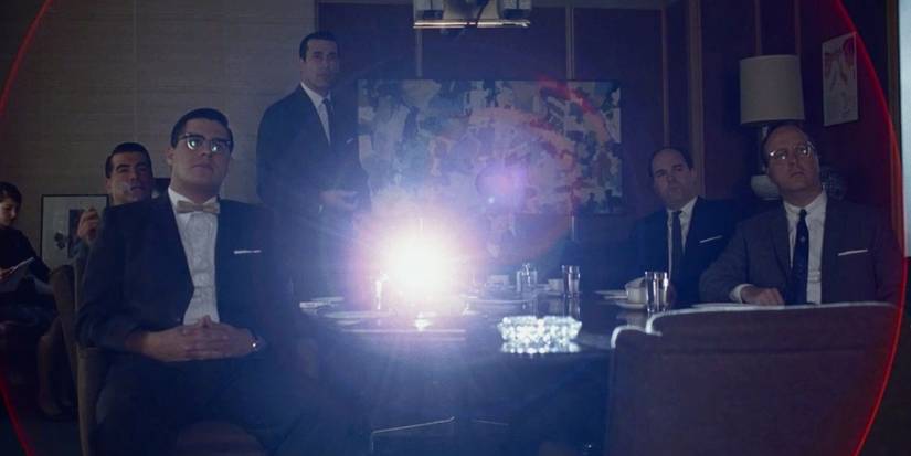 The men with the projector in the 'Mad Men' episode 'The Wheel.'
