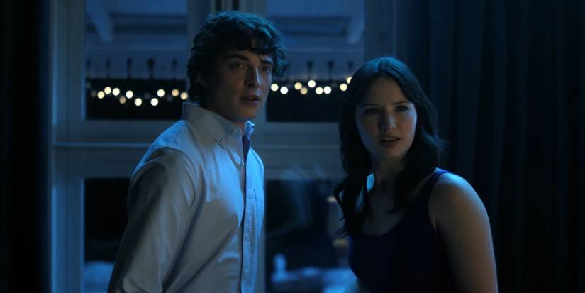 Olly Atkins and Madelyn Keys in 'Finding Her Edge'.