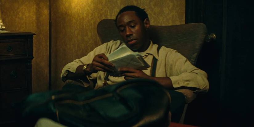 Tyler Okonma as Wally in 'Marty Supreme.'