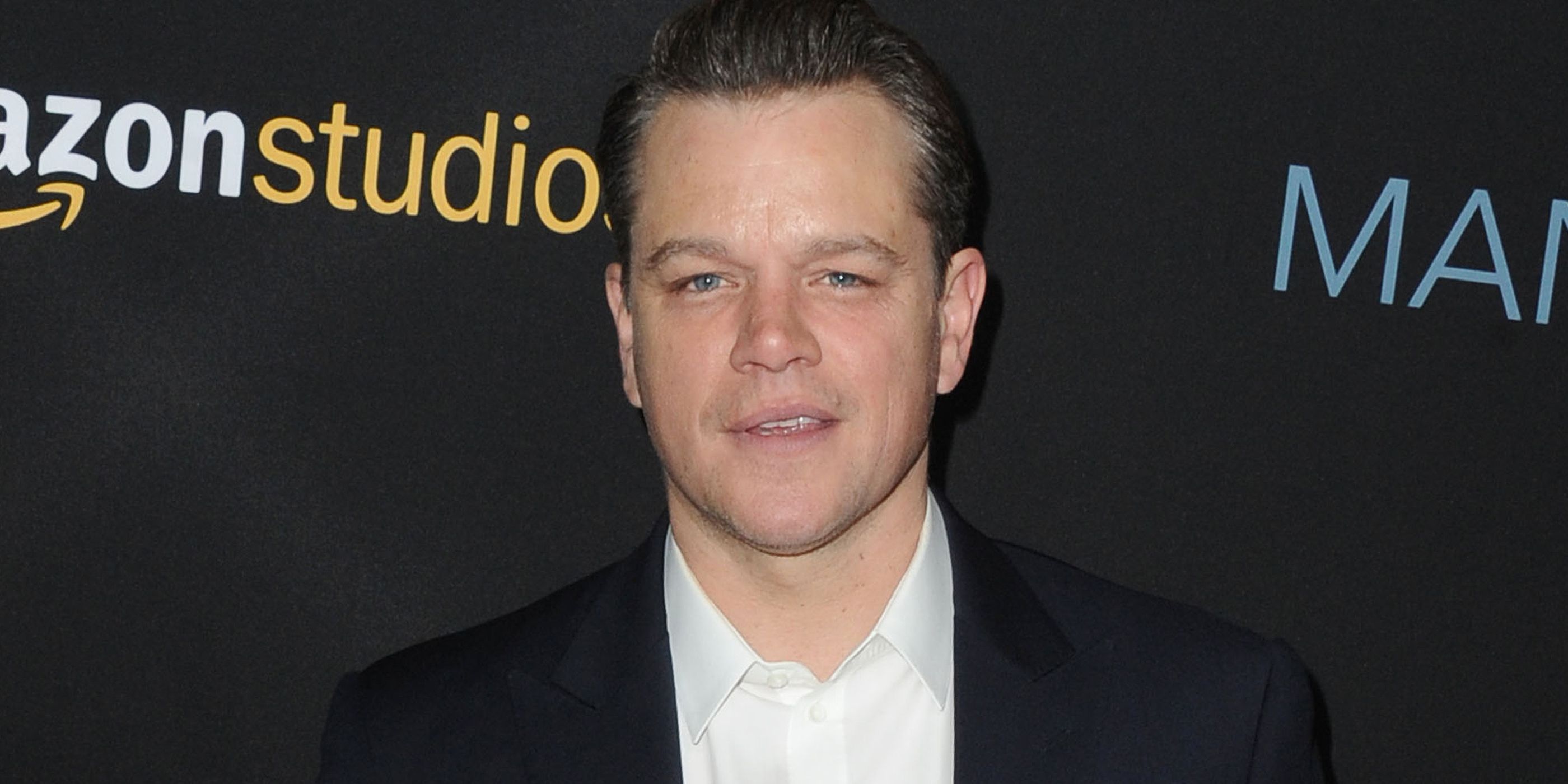 Matt Damon on the red carpet