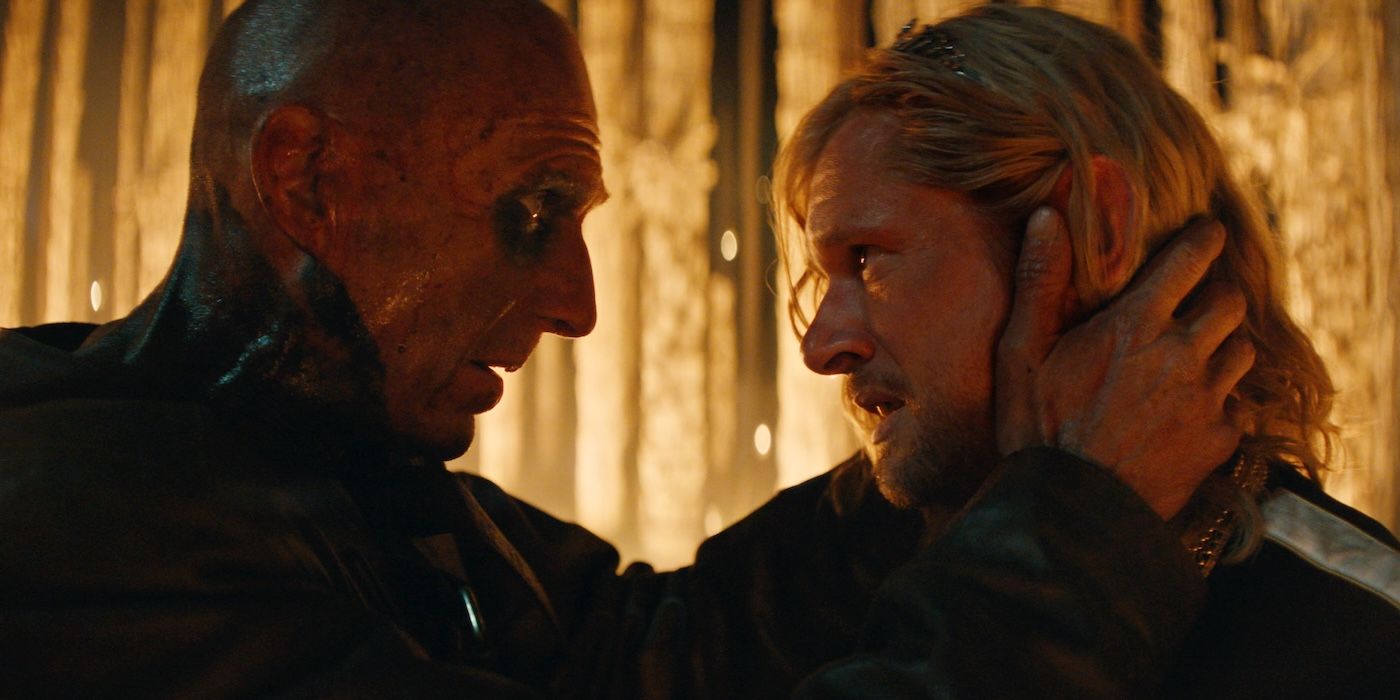 Ralph Fiennes and Jack O'Connell in 28 Years Later: The Bone Temple