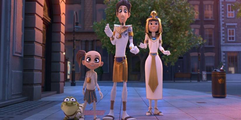 The main cast of the Spanish animated film 'Mummies'