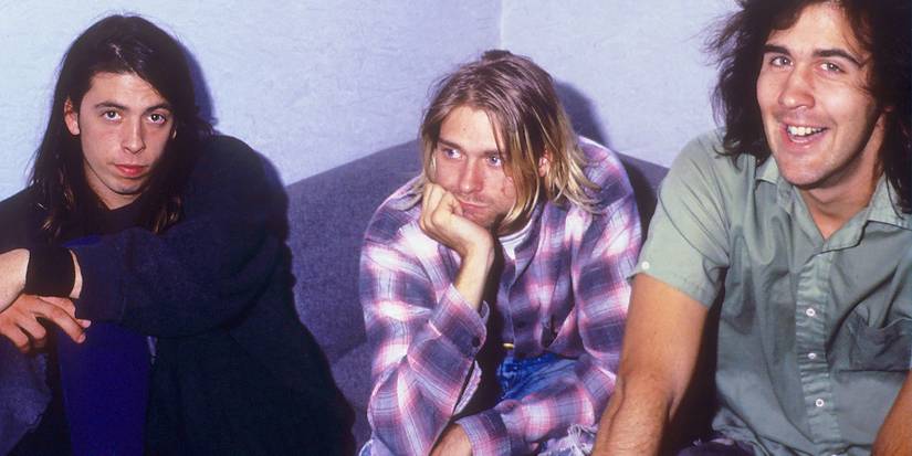 Nirvana (Dave-Grohl, Kurt-Cobain, and Krist Novaselic)