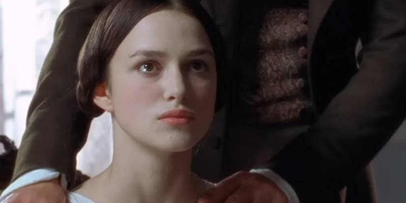 Rose Maylie (Keira Knightley) looks intensely in 'Oliver Twist' (1999)