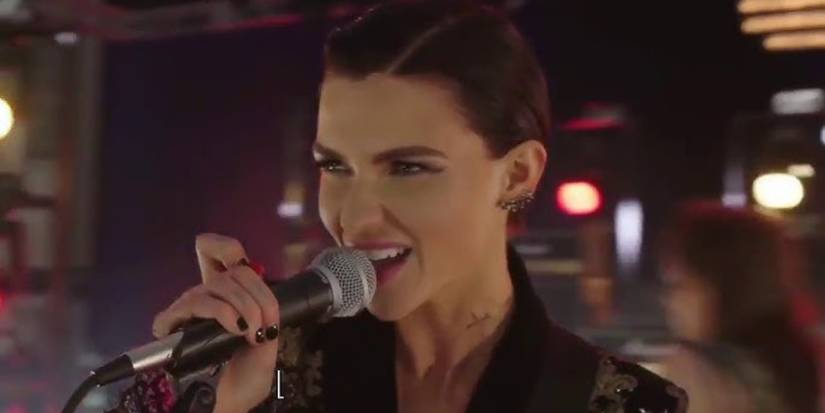 Ruby Rose as Calamity, the lead singer of Evermoist, in 'Pitch Perfect 3.'