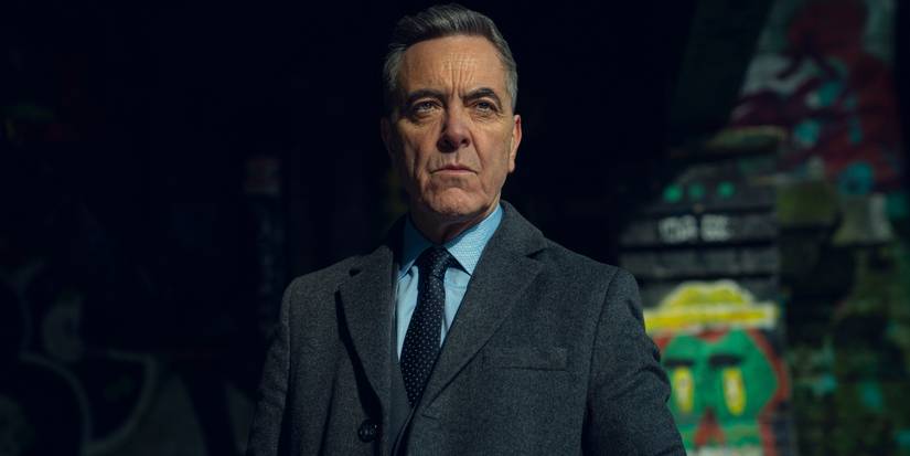 James Nesbitt as Simon Greene staring ahead with a serious expression in 'Run Away.'