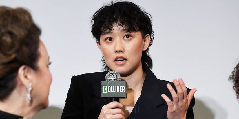 Ci Hang Ma speaking at Collider's School Spirits Season 3 Q&A.