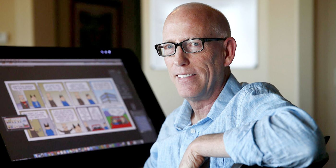 Cartoonist Scott Adams.