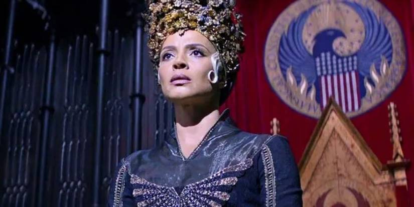 Carmen Ejogo as Seraphina Picquery in Fantastic Beasts: The Secrets of Dumbledore