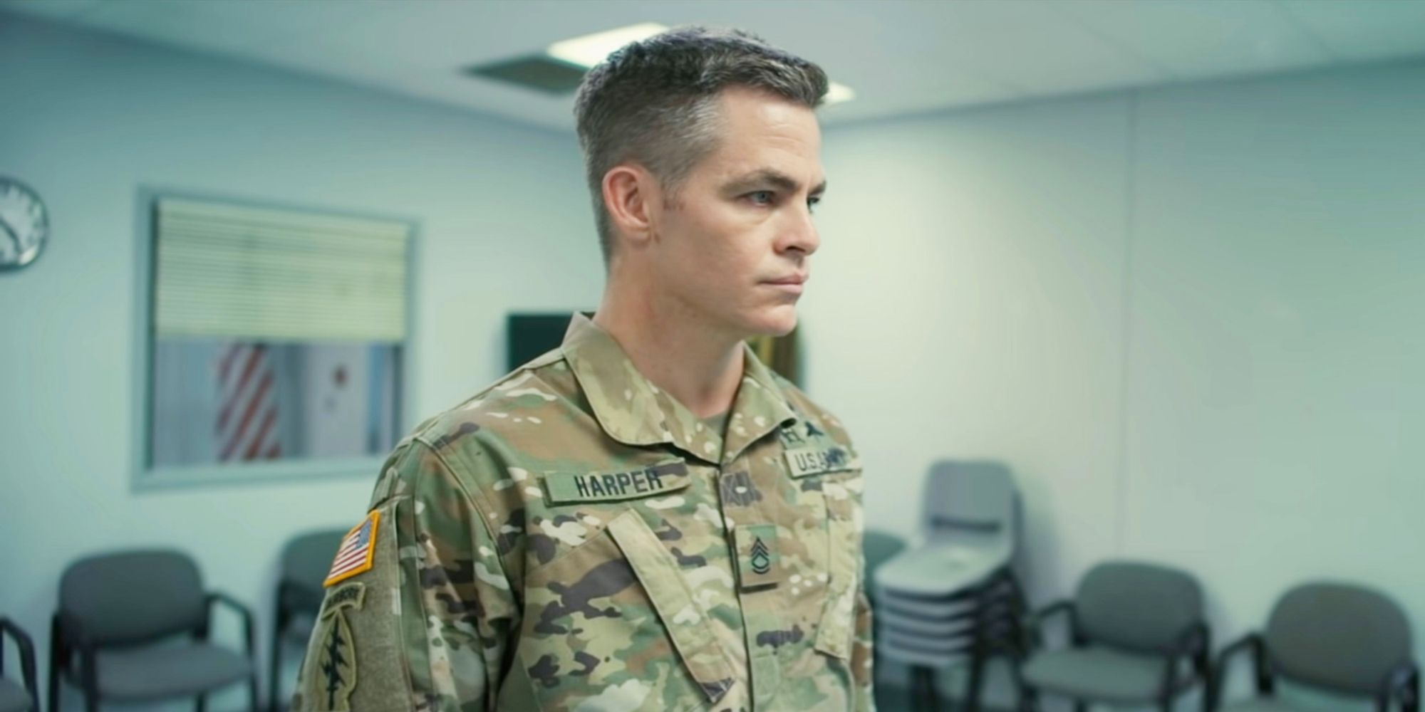 Chris Pine in The Contractor