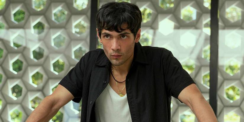 Teddy Dos Santos staring with an irritated expression in The Night Manager Season 2