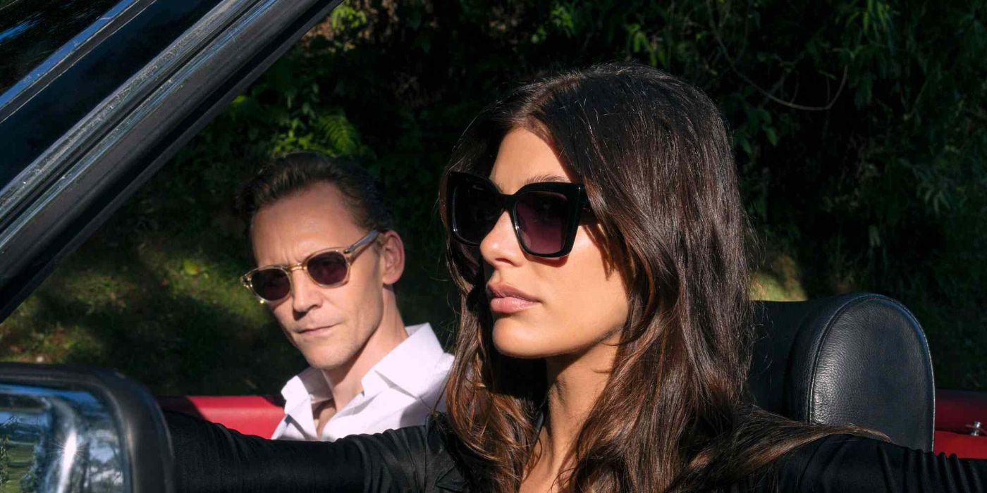 Roxana and Pine driving in The Night Manager Season 2 Episode 2