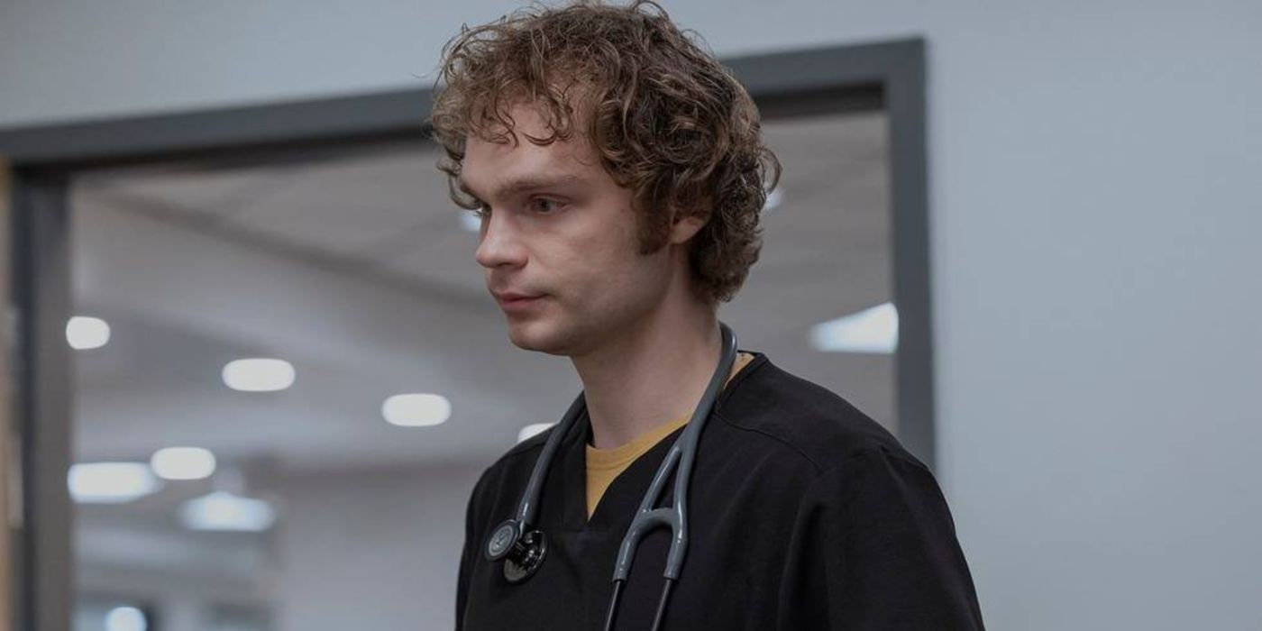 Lucas Iverson as James Ogilvie on 'The Pitt'