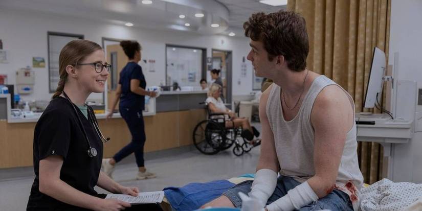 Taylor Dearden and Jesse Lambright on 'The Pitt'