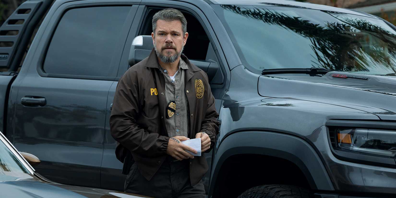 Matt Damon works a case in The Rip