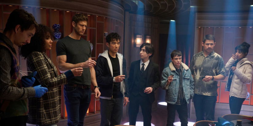 The cast of The Umbrella Academy in the final season