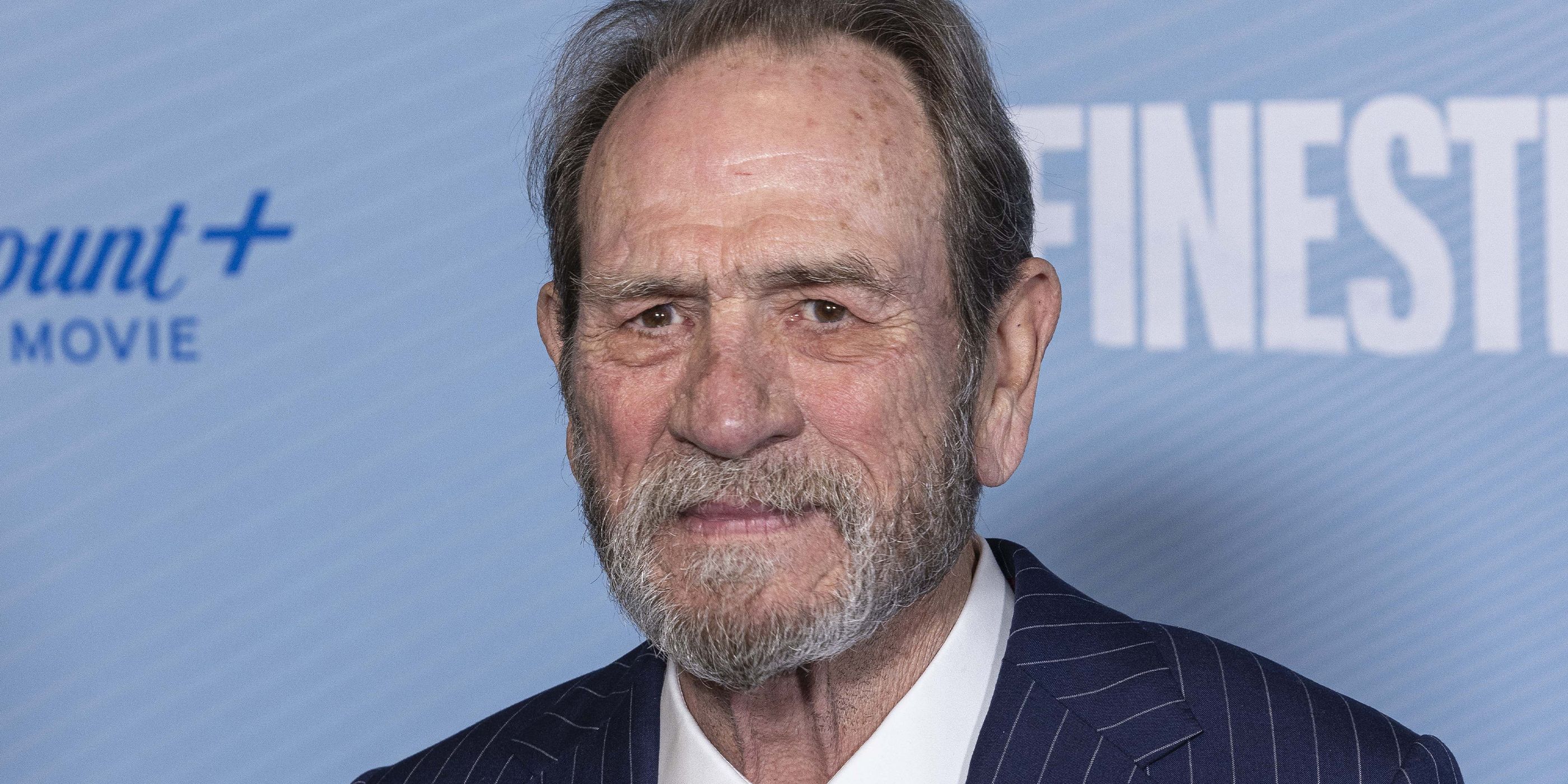 Tommy Lee Jones on the red carpet