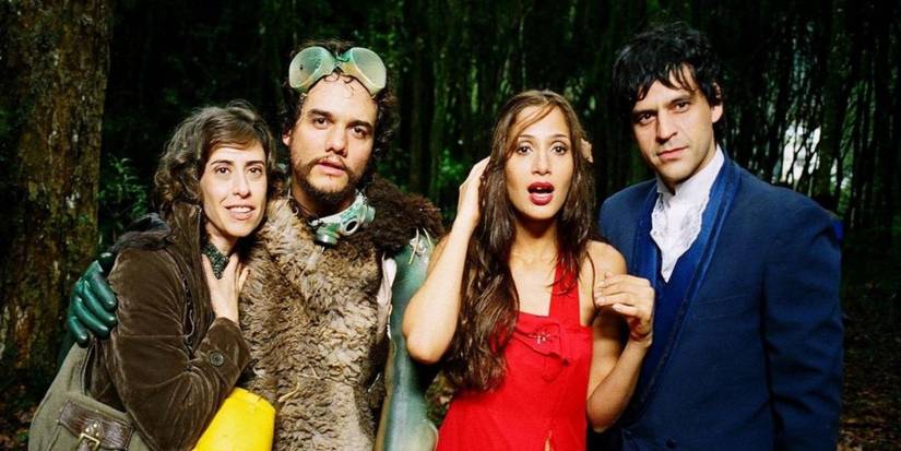 Fernanda Torres, Wagner Moura, Camila Pitanga, and Bruno Garcia in 'Basic Sanitation: The Movie'