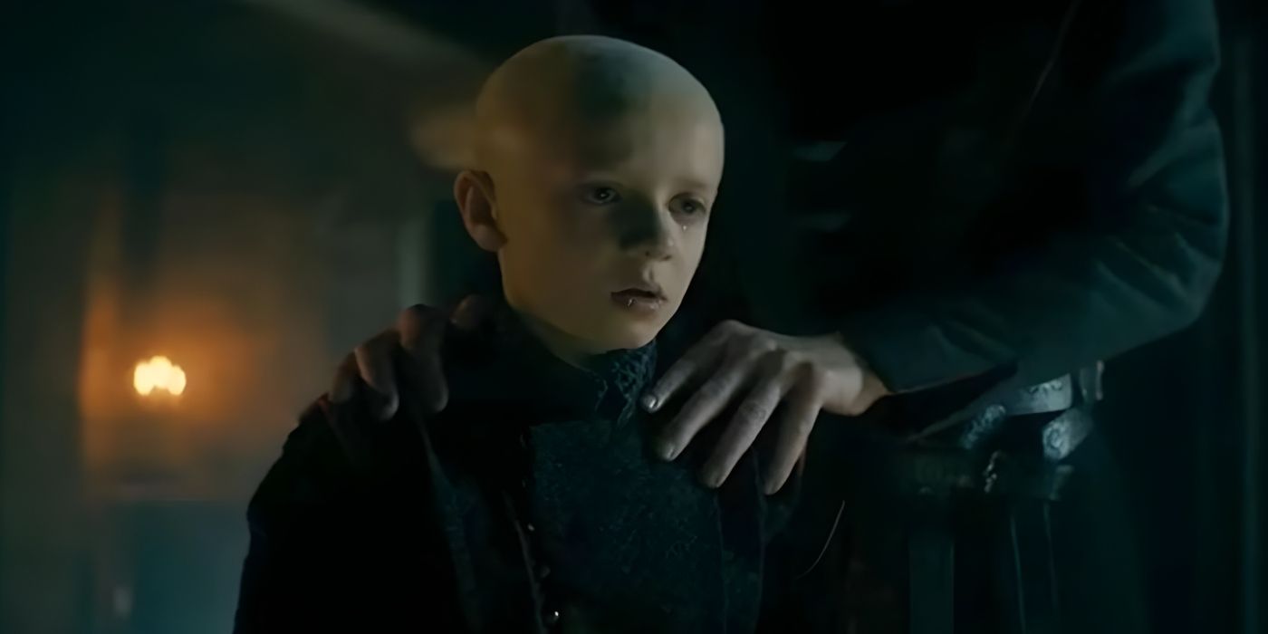 Egg (Dexter Sol Ansell) crying in A Knight of the Seven Kingdoms Season 1 finale