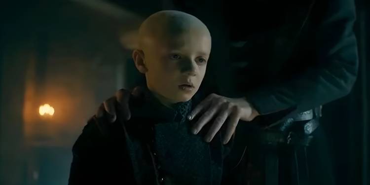 Egg (Dexter Sol Ansell) crying in A Knight of the Seven Kingdoms Season 1 finale