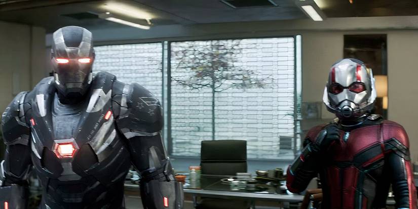 Don Cheadle as James Rhodes in Avengers Endgame