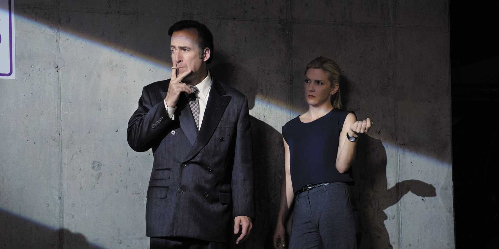 Bob Odenkirk and Rhea Seehorn in Better Call Saul