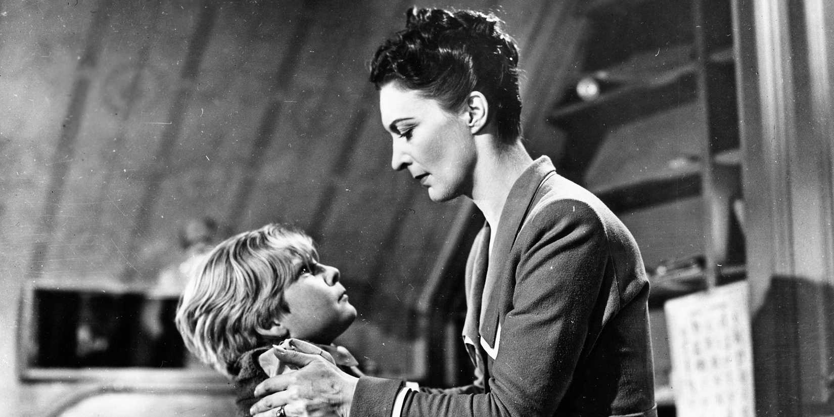 Bobby Henrey and Sonia Dresdel in 'The Fallen Idol'