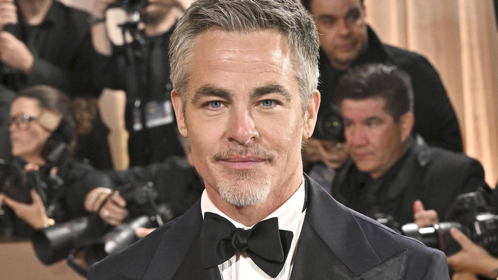 Chris Pine on the red carpet