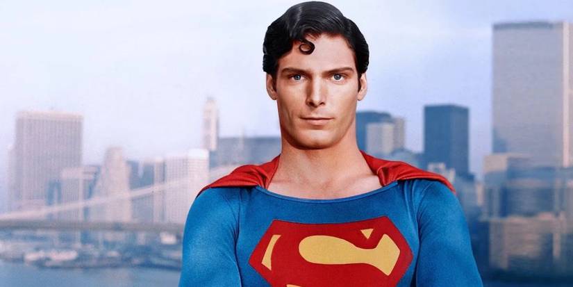 Christopher Reeve in Superman The Movie 