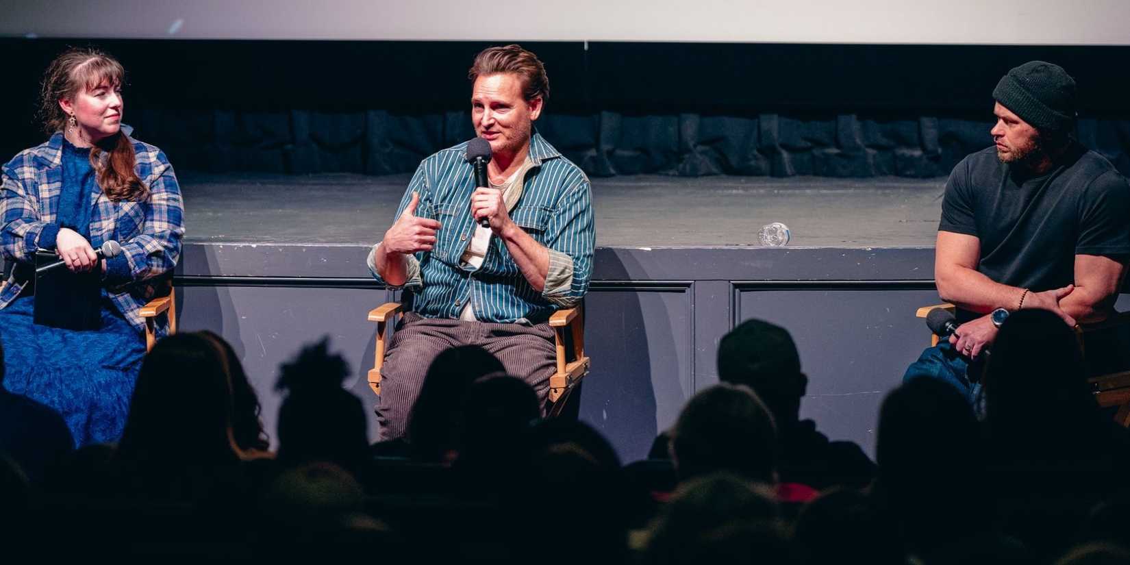 Peter Facinelli Maggie Lovitt and Kellan Lutz at Big Lick Comic Con
