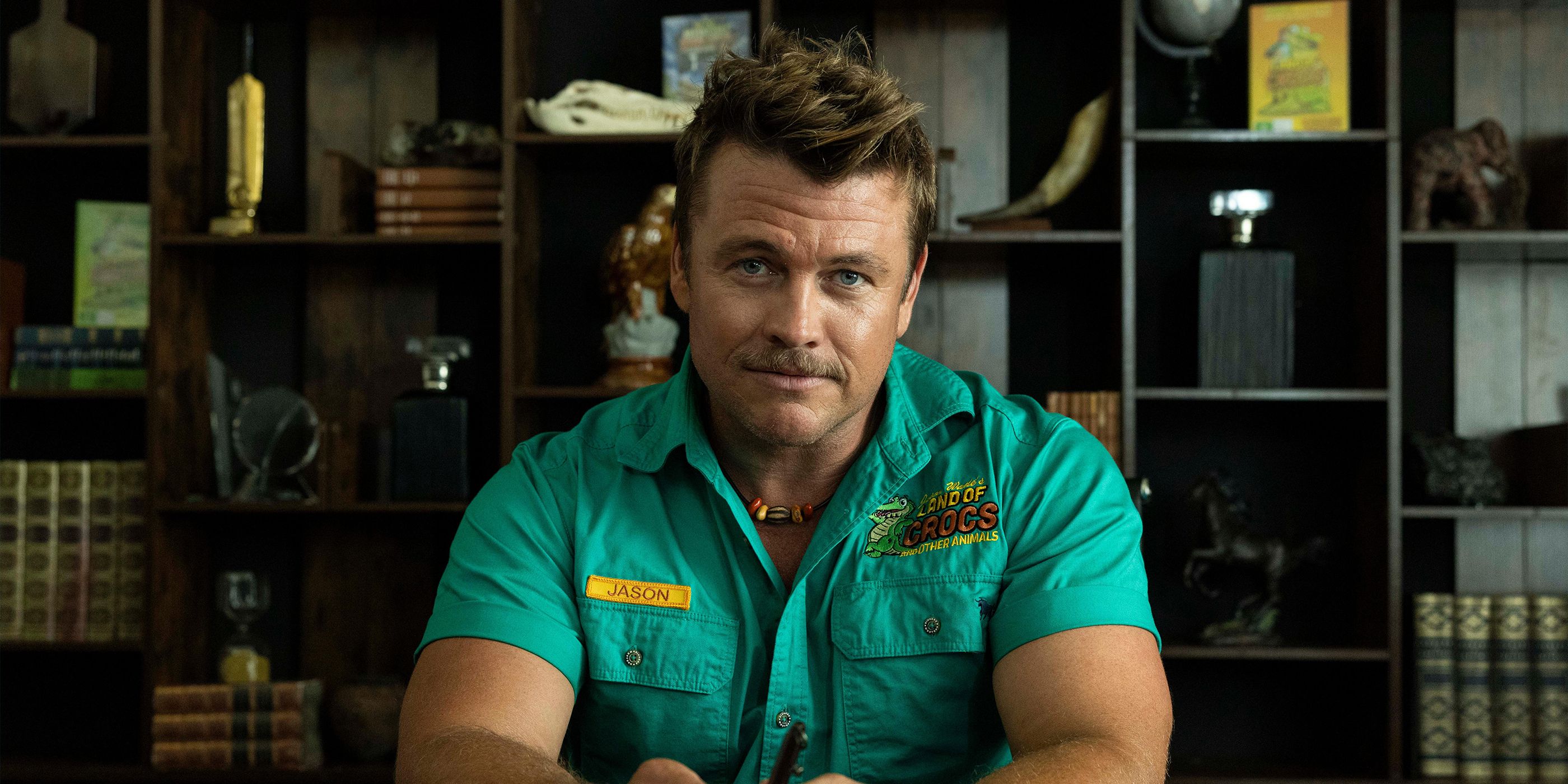 Luke Hemsworth in the second season of Deadloch.