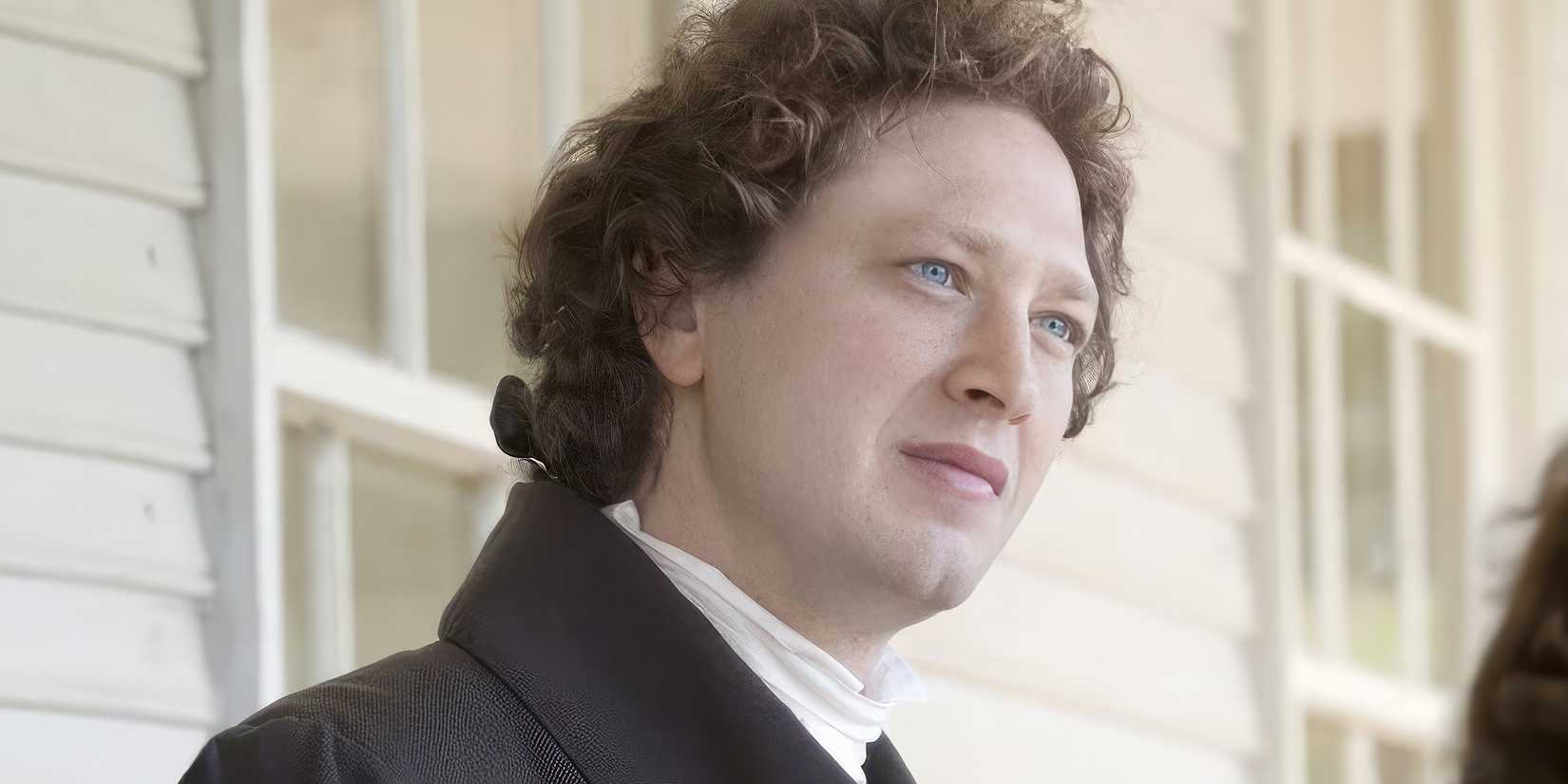 Ebon Moss-Bachrach as John Quincy Adams in HBO's John Adams 