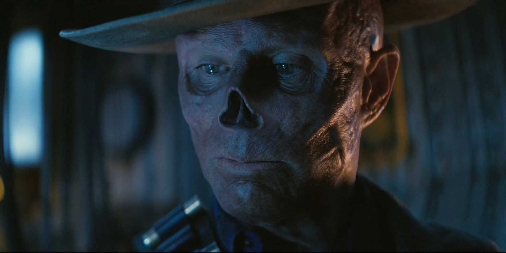 Walton Goggins as the Ghoul in Fallout Season 2 finale