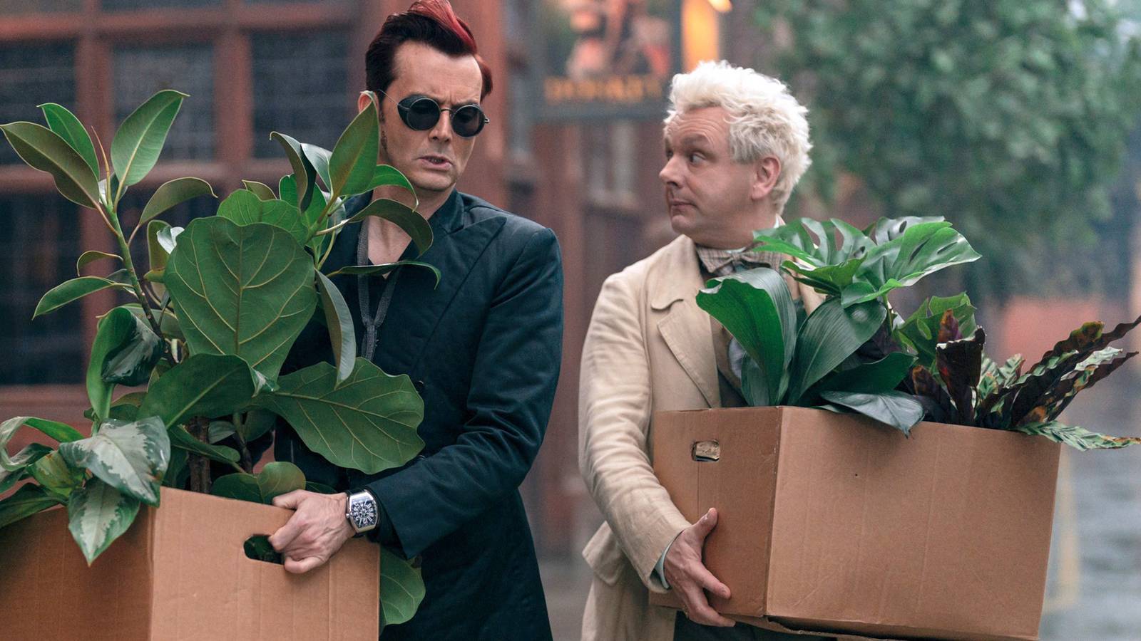 'Good Omens' Movie First Look Unleashes a "Feral" David Tennant After 3 Year Delay