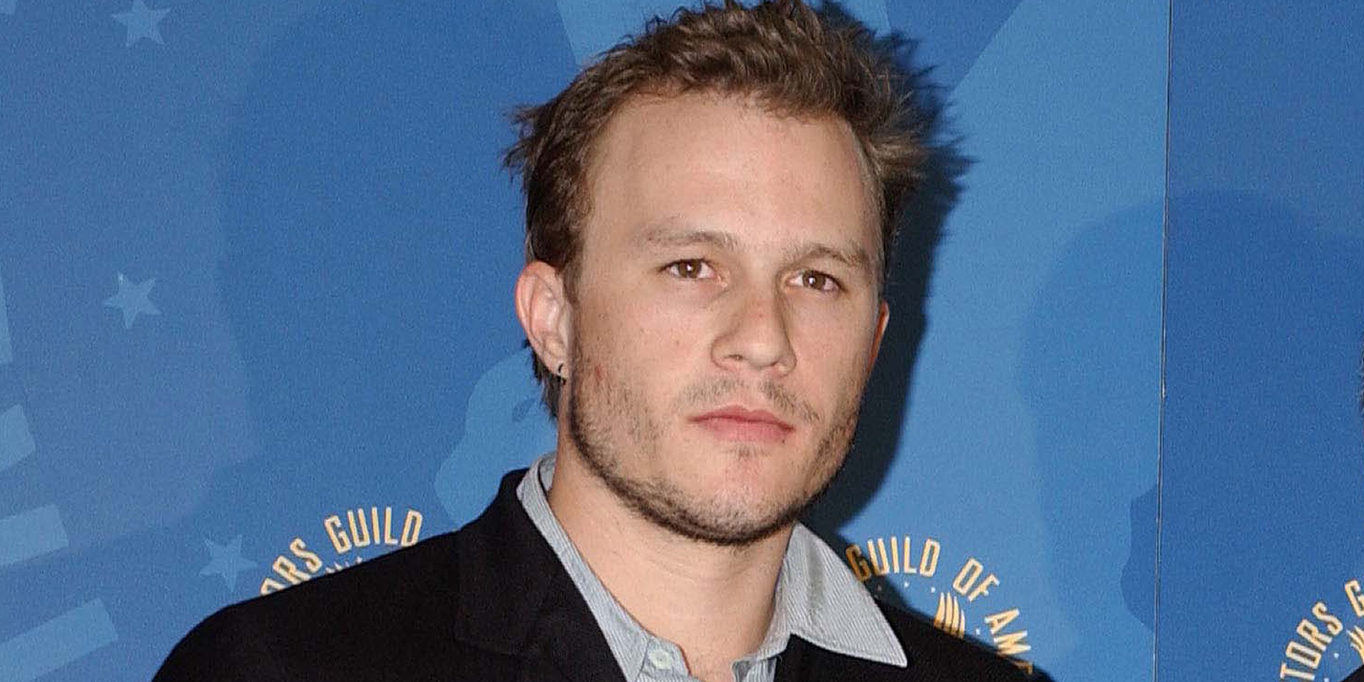 Heath Ledger on the red carpet