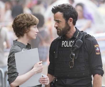 Justin Theroux and Carrie Coon in The Leftovers (2014)