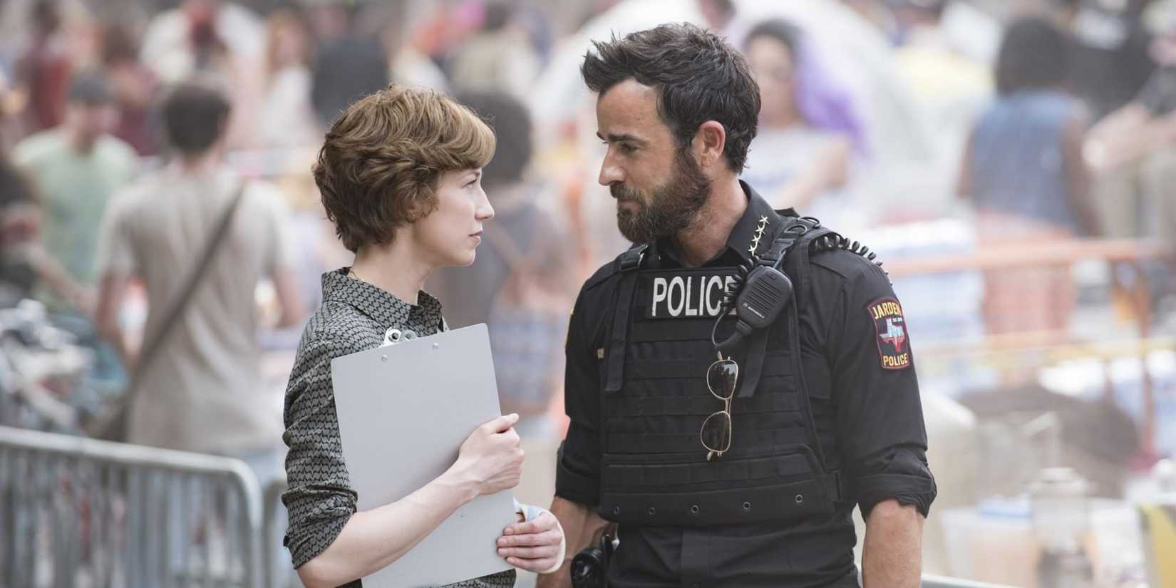 جاستن ثيرو وكاري كون في فيلم The Leftovers (2014)