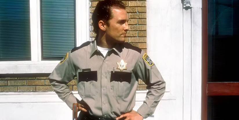 Matthew McConaughey as a County Sherriff in Frailty