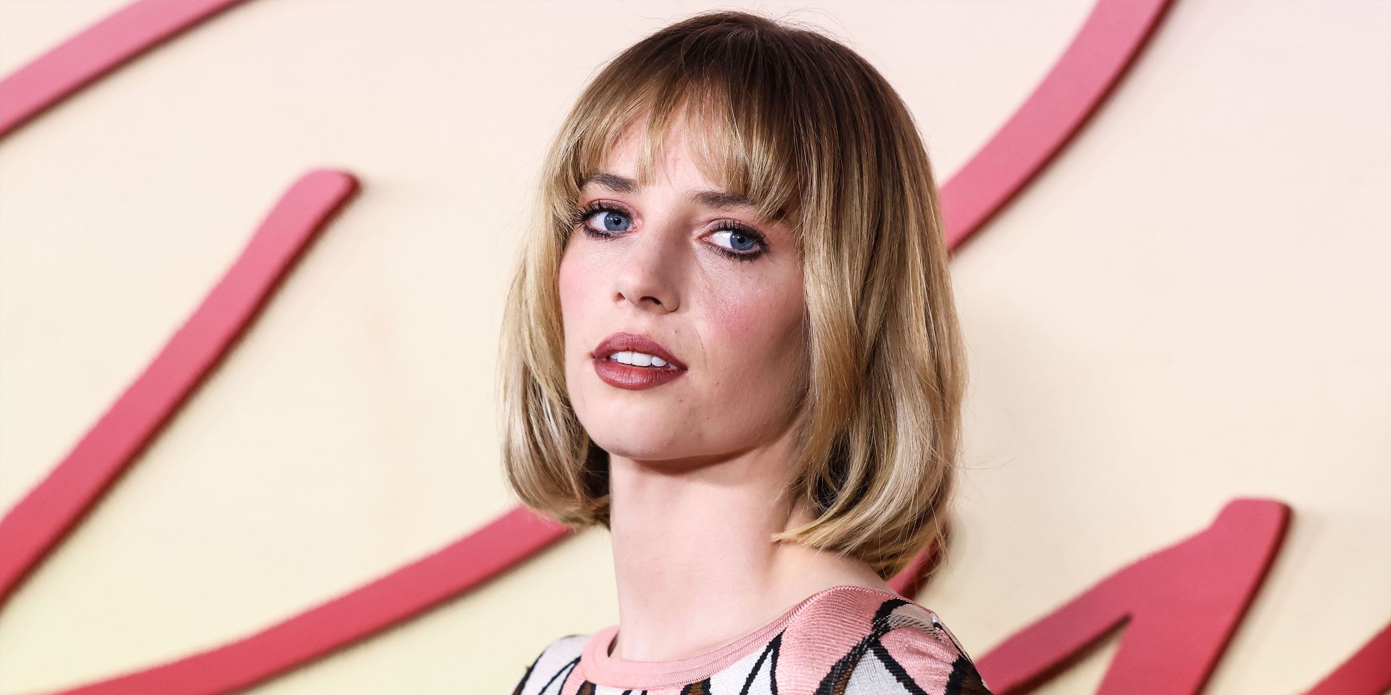 Maya Hawke on a red carpet