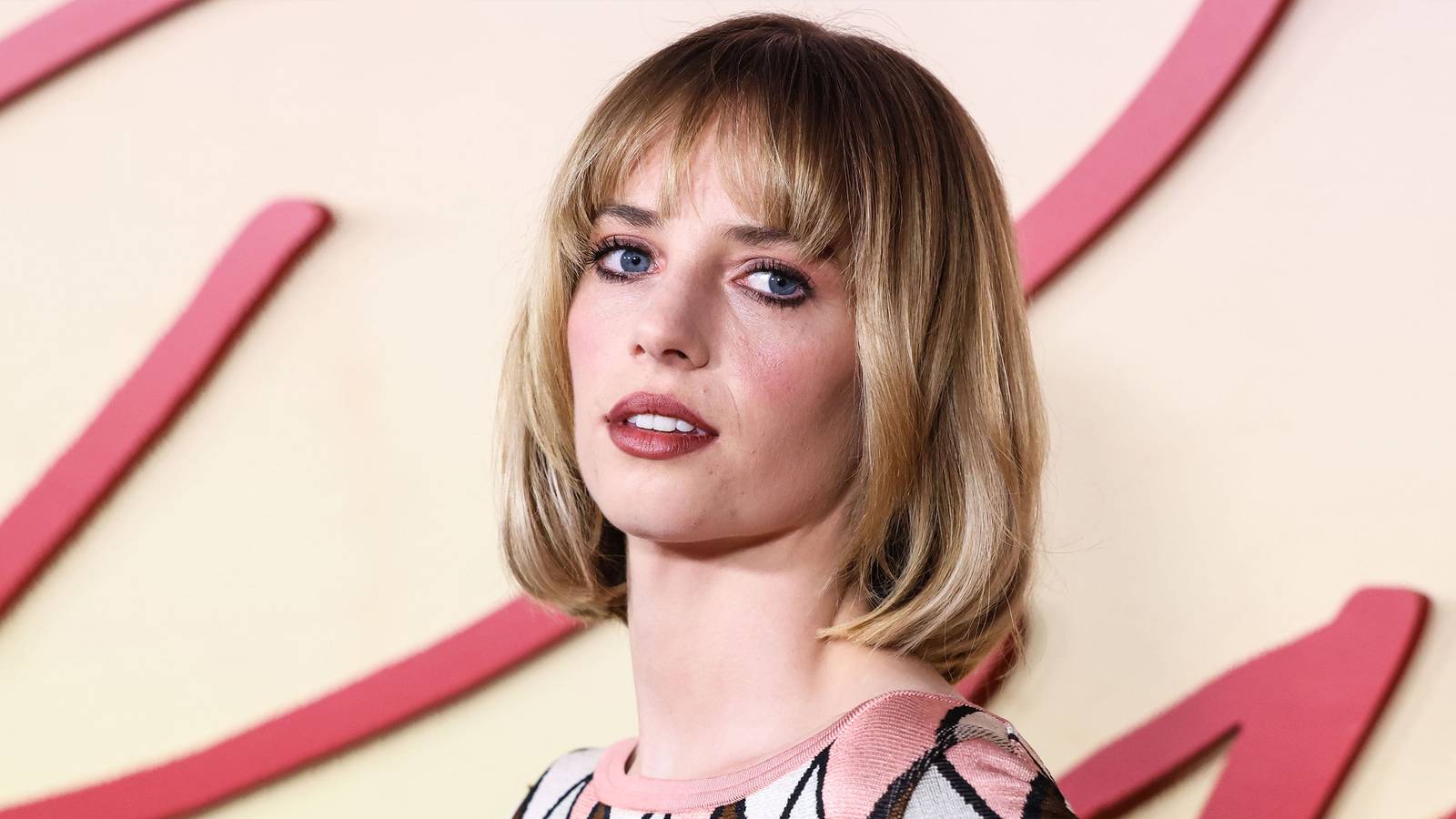 Maya Hawke on a red carpet